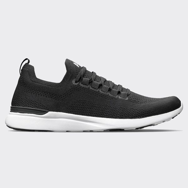 APL Men s Techloom Breeze | Black White Hot on Sale