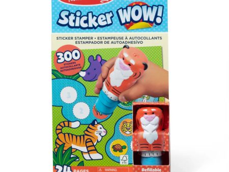 Sticker Wow! Activity Pad & Stammper | Tiger Fashion