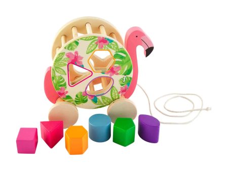 Flamingo Safari Shape Sorter on Sale