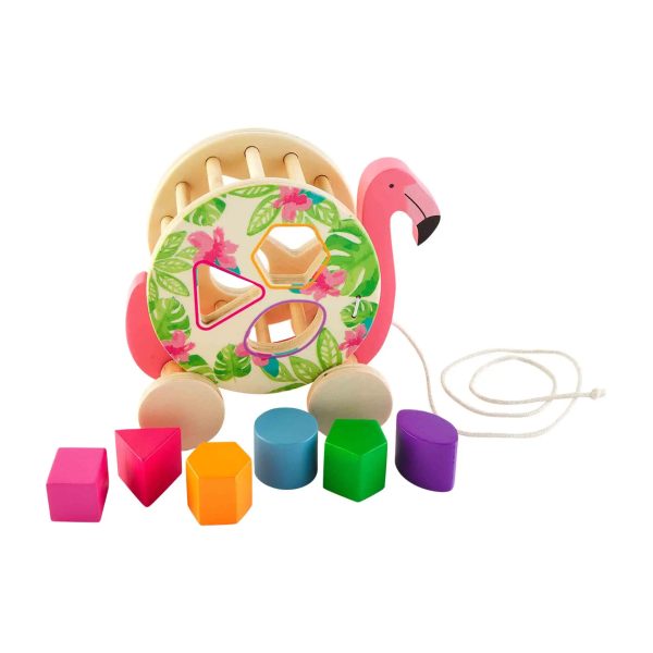 Flamingo Safari Shape Sorter on Sale