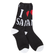 75061 I Heart Santa Socks Fashion