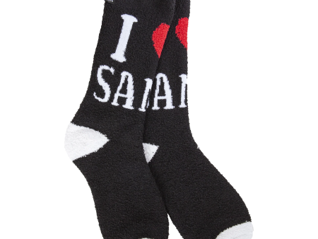 75061 I Heart Santa Socks Fashion