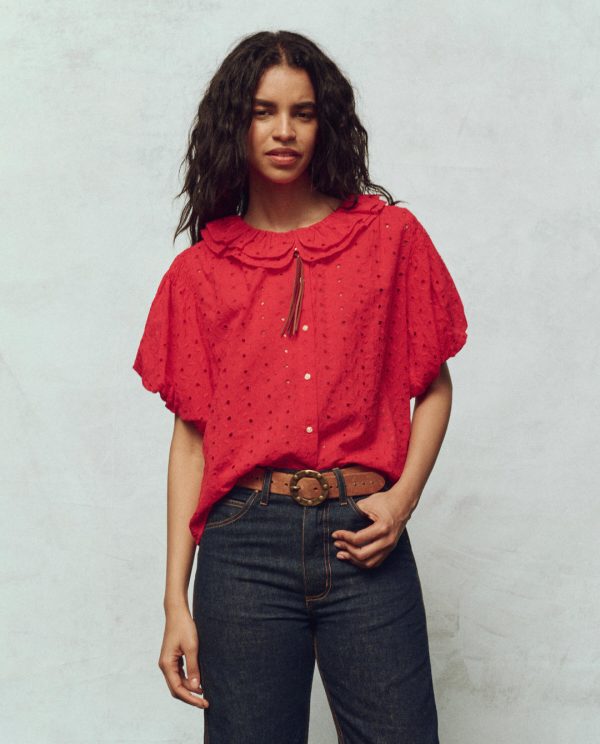 The Artisan Top in Red Rose Online