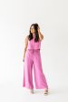 Katelyn Linen Tank & Pant Set | Orchid Fashion