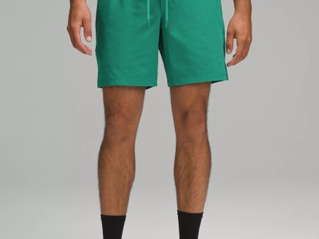 Men s Zeroed In Linerless Short 7  | Cascadia Green Discount