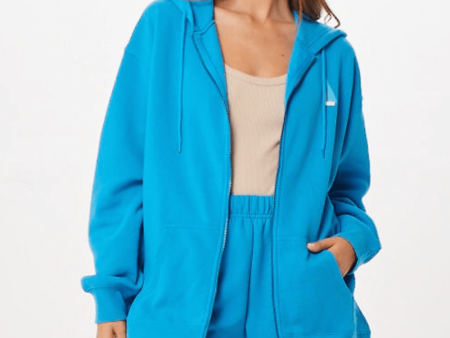 Bright Blue St. Tropez Jet Setter Surf Wash Zip Up Online Sale