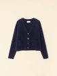 Trudie Navy Cashmere Cardigan Sale