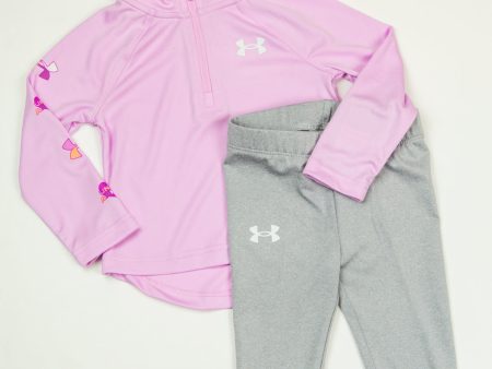 Under Armour 1 4 Zip 2 Piece Set | Stellar Pink Online now