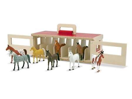 Take Along Show Horse Stable Set Online Sale