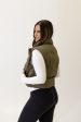 Issey Puffer Vest | Antique Bronze For Cheap