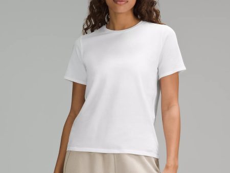 Love Organic Cotton Crewneck T-Shirt | White Fashion