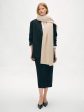 Cashmere Travel Wrap Natural Heather Online Sale