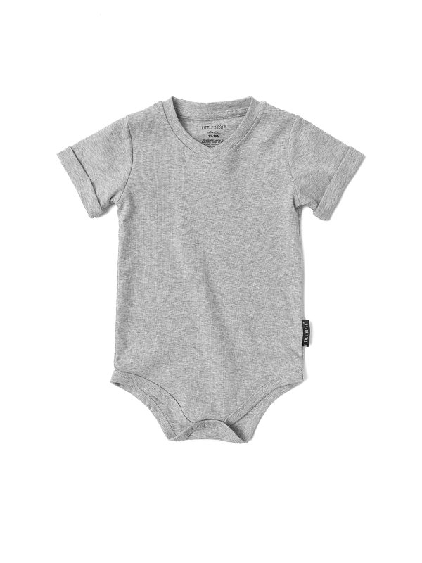 Little Bipsy Basic Onepiece | Grey Online Hot Sale