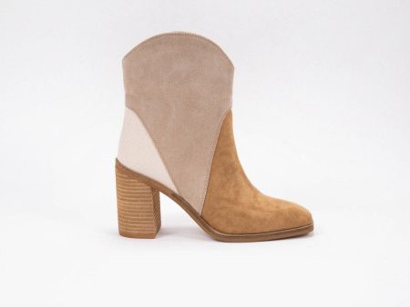 Kendall Bootie | Camel Taupe Beige For Cheap