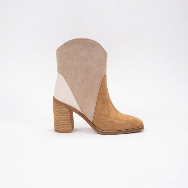 Kendall Bootie | Camel Taupe Beige For Cheap