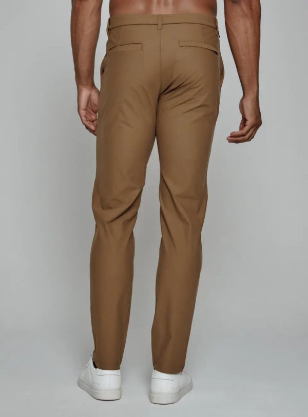 Infinity Athletic Chino Pant | Tan Fashion