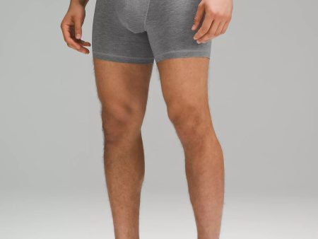 Men s Always In Motion Boxer | Heathered Core Medium Grey on Sale