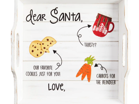 Dear Santa Tray Fashion