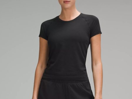 Swiftly Tech Short-Sleeve Shirt 2.0 *Race Length | Black Hot on Sale