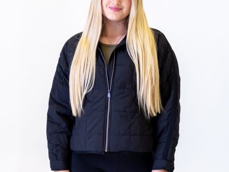 Pippa Packable Puffer Jacket | Black Online now