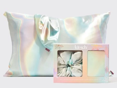 Kitsch Holiday Satin Pillowcase & Scrunchie | Aura Fashion