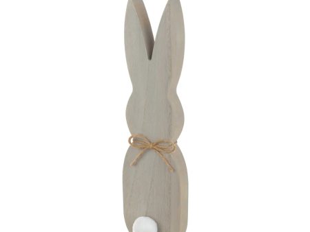 Med. Gray Tall Bunny Hot on Sale