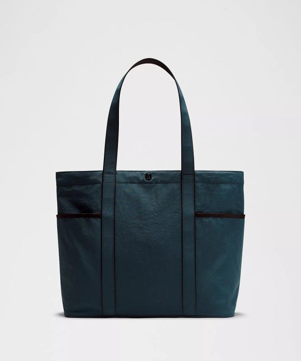 Daily Multi-Pocket Tote Bag 20L | Wrap Teal Black Supply