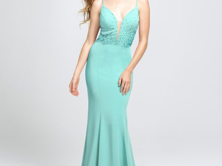 19-135 Prom Dress Mint Discount