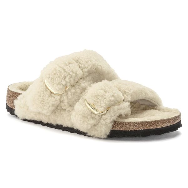 Birkenstock Arizona Shearling N | Teddy Eggshell For Discount