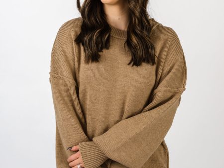 Cora Oversized Sweater | Mocha Online Hot Sale