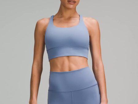 lululemon Energy Longline Bra *Medium Support, B–D Cups | Oasis Blue Fashion