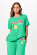 Surf Green Capri Jet Setter T-Shirt Cheap