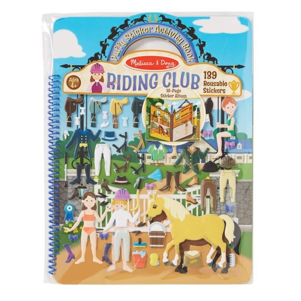 Puffy Sticker Activity Set | Riding Club Online Hot Sale