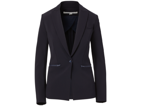 Iconic Scuba Blazer Jacket in Navy Online Sale