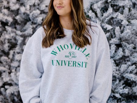 Whoville University Crewneck | Ash Supply