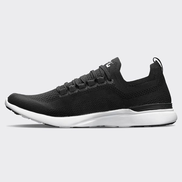 APL Men s Techloom Breeze | Black White Hot on Sale