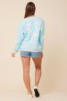 Bridesmaid  Sea Blue Surf Wash Crewneck Sweatshirt Online Sale