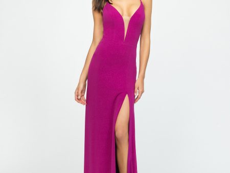 19-154 Prom Dress Fuchsia Fashion