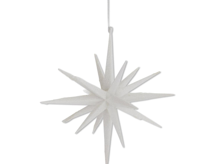 53400C-WH 8  Star Ornament For Sale