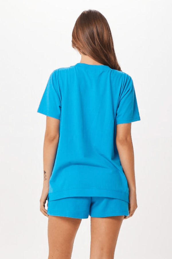 Bright Blue St. Tropez Jet Setter T-Shirt Online Sale