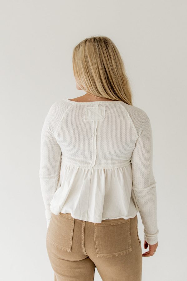 Found Your Babydoll Top | Ivory Online