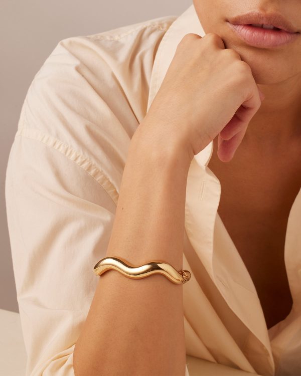 Ola Bangle Gold Hot on Sale