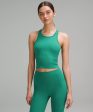 Ebb to Street Cropped Racerback Tank Top | Cascadia Green Supply