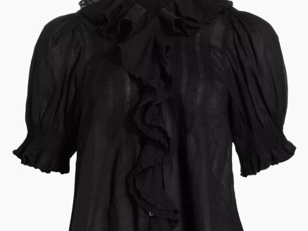 Henri Top Black Online Hot Sale