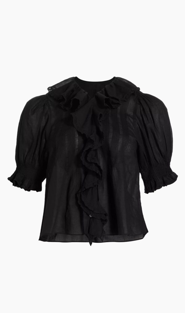 Henri Top Black Online Hot Sale