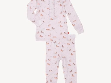 Magnetic Me LS Pajama | Purple Rein Online Sale