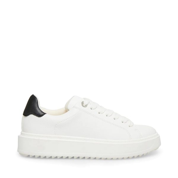 Steve Madden Charlie Sneaker | White Black Supply