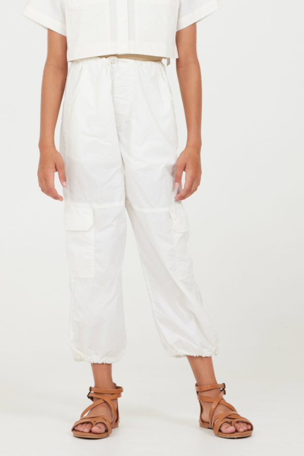 Oyster Parachute Pants Fashion