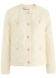 Shalia Quilted Jacket Ivory Discount