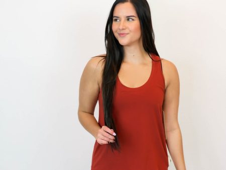 Love Tank Top | Terra Orange Fashion